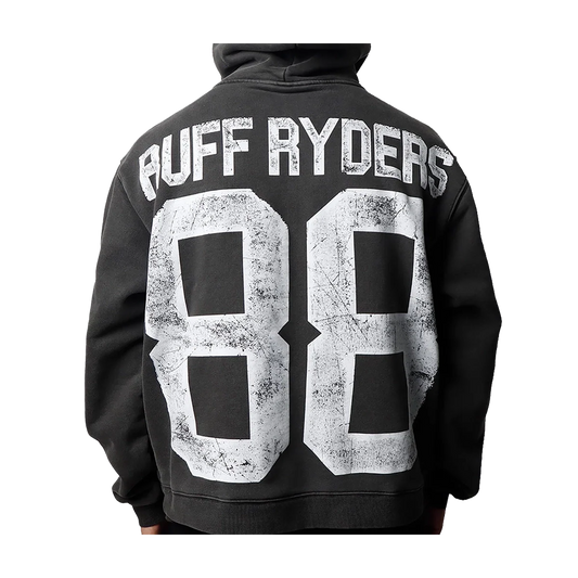 KIY Studios X Ruff Ryders "Ride or Die Vol.1" Black Hoodie