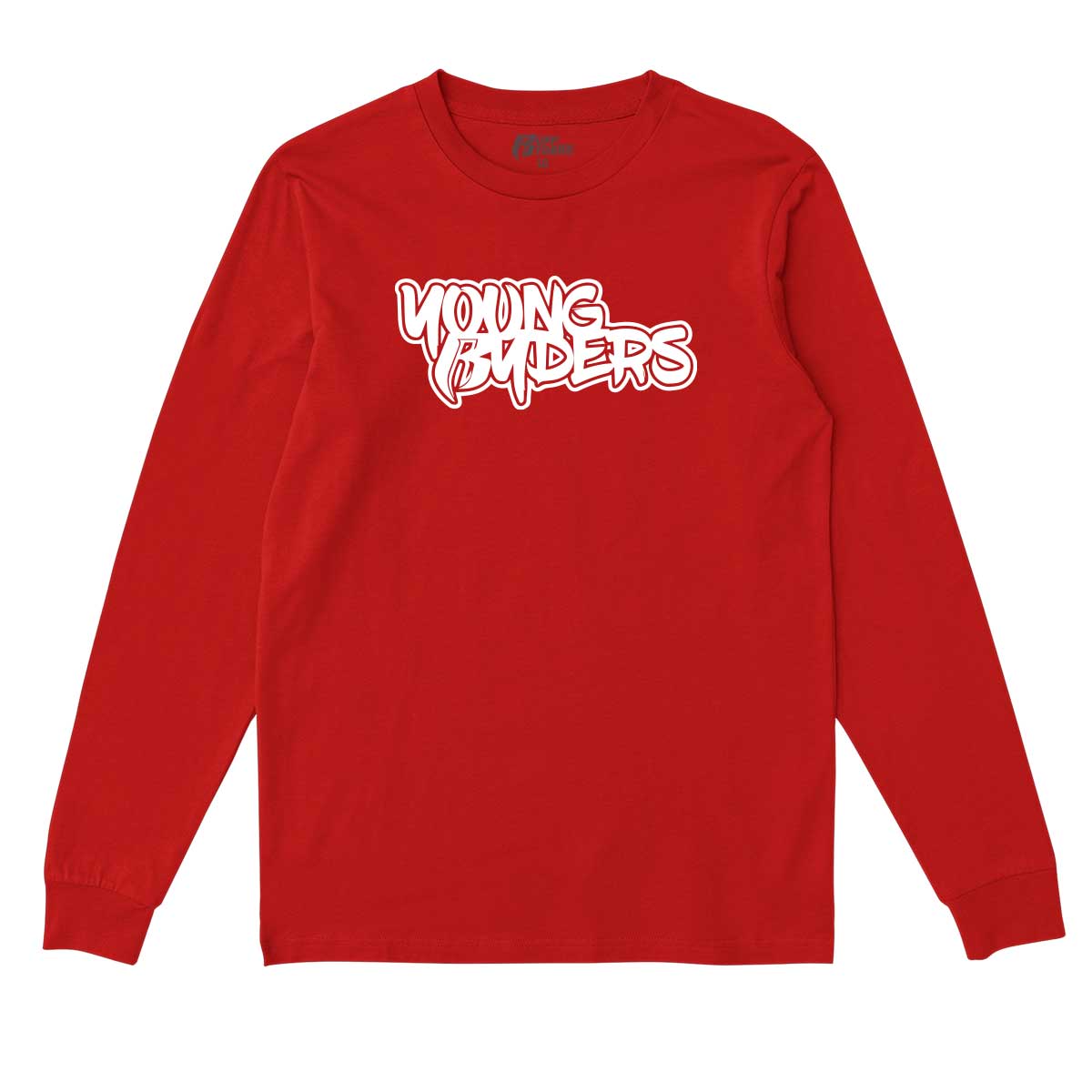Young Ryders Number 8 Long Sleeve T-Shirt - Red